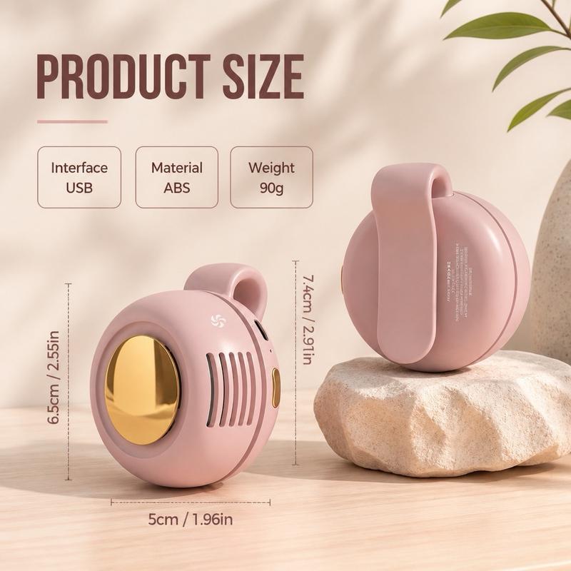Portable Silent Mini Bladeless Electric Fan