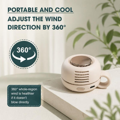Portable Silent Mini Bladeless Electric Fan